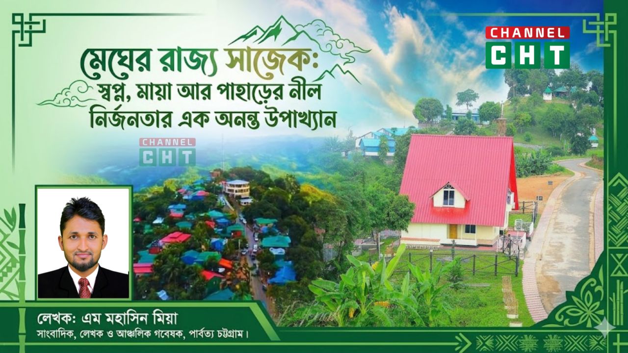 ‎মেঘের রাজ্য সাজেক: স্বপ্ন, মায়া আর পাহাড়ের নীল নির্জনতার এক অনন্ত উপাখ্যান।