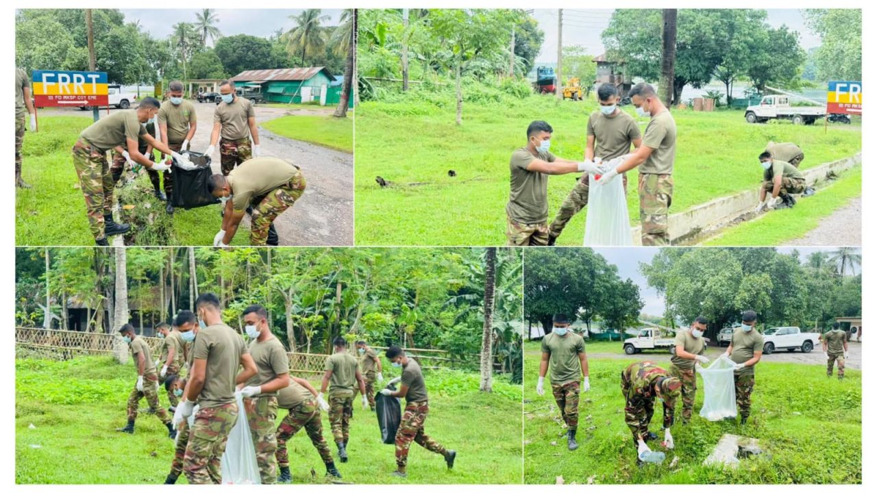 পরিবেশ সংরক্ষণে কাপ্তাই জোনের বিশেষ উদ্যোগ: প্লাস্টিক বর্জ্য অপসারণ অভিযান পরিচালিত।