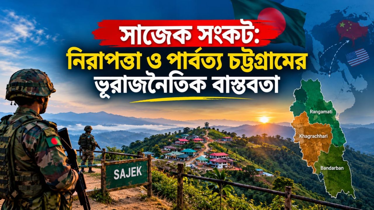 সাজেক সংকট: নিরাপত্তা ও পার্বত্য চট্টগ্রামের ভূরাজনৈতিক বাস্তবতা।